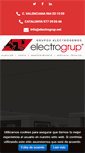 Mobile Screenshot of electrogrup.es
